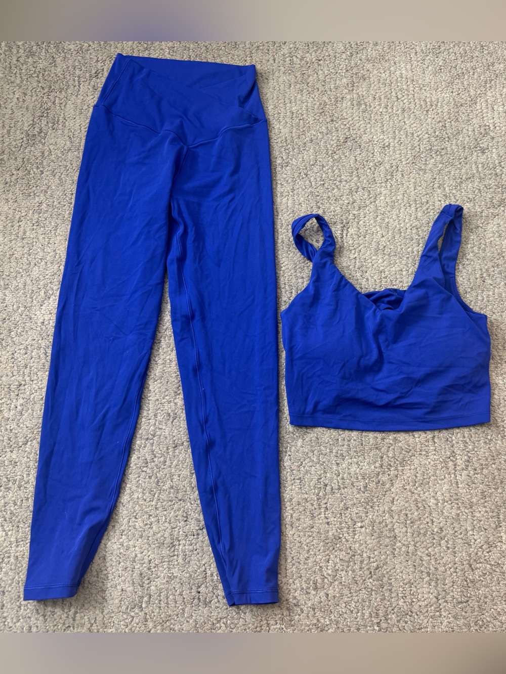 Not for sale OFFLINE by Aerie Real Me Blue Leggings & Sports Bra Set M not for - Picture 2 of 13